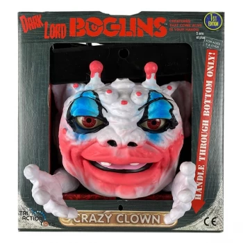 image of Boglins Hand Puppet - Glow In The Dark Dark Crazy Clown