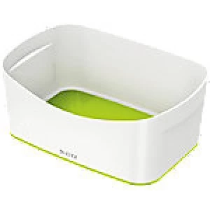 Leitz Storage Tray WOW White, Green Plastic 24.6 x 16 x 9.8cm 1