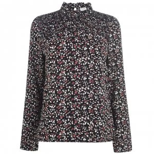 image of JDY Nikky AOP Blouse - Black