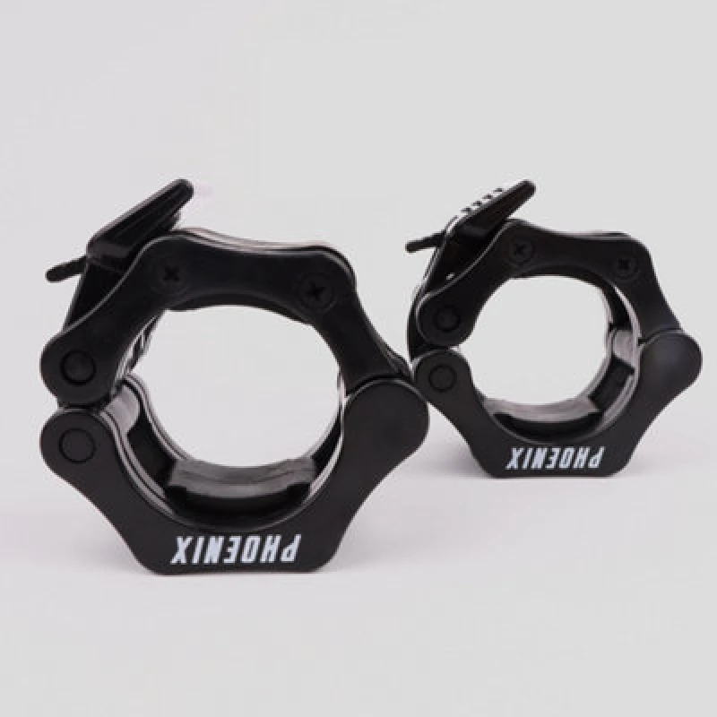 Image of Phoenix Fitness Olympic 2" Barbell Collars - Black unisex