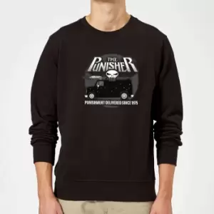 image of Marvel The Punisher Battle Van Sweatshirt - Black - L