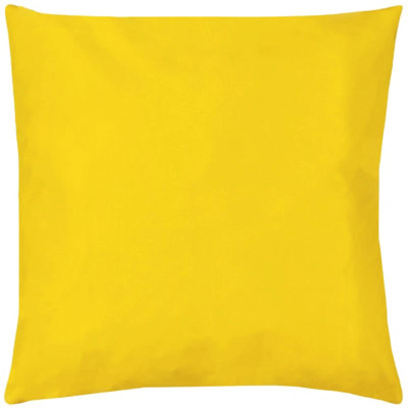 Image of Furn Plain Large Outdoor Polyester Filled Cushion Yellow, Yellow 5.02553E+12