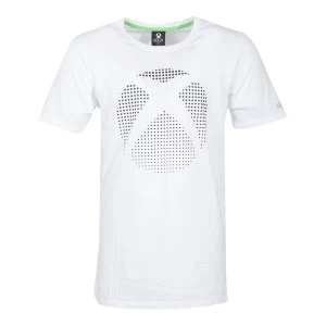 Image of Microsoft - Dot Logo Mens XX-Large T-Shirt - White