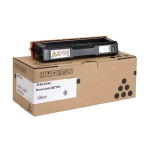 image of Original Ricoh 407151 Black Drum Unit