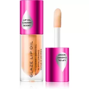 image of Makeup Revolution Glaze lip oil shade Getaway Terracotta 4,6 ml