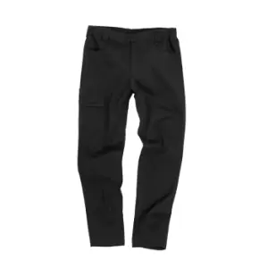 Image of Result Mens Work Guard Stretch Slim Chinos (3XL) (Black)