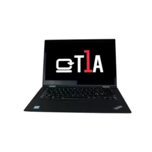 image of T1A Lenovo ThinkPad X1 Yoga Refurbished Hybrid (2-in-1) 35.6cm (14") Touch Screen Full HD Intel Core i7 16GB LPDDR3-SDRAM 512GB SSD WiFi 5 (802.11ac)