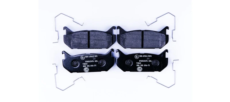 Image of HELLA Brake pad set HELLA 8DB 355 016-711