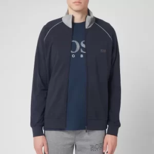 Image of Hugo Boss Mix and Match Zip Through Jacket Navy Size L Men