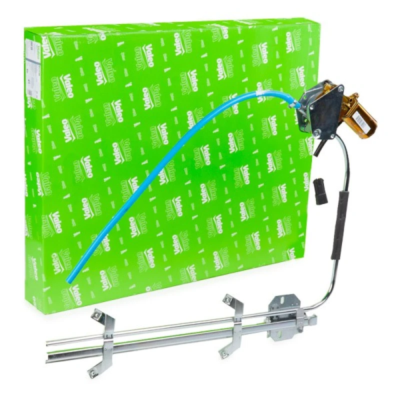 Image of VALEO 851236 Window regulator Left Front, Operating Mode: Electric, with electric motor Window Winder (1561)