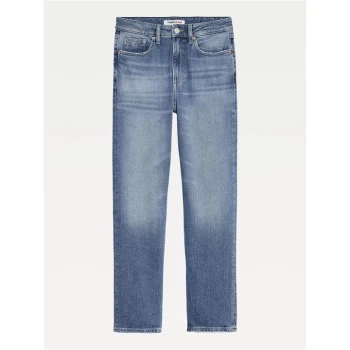 Image of Tommy Jeans Tommy Jeans High Rise Mom Jean - DENIM MID