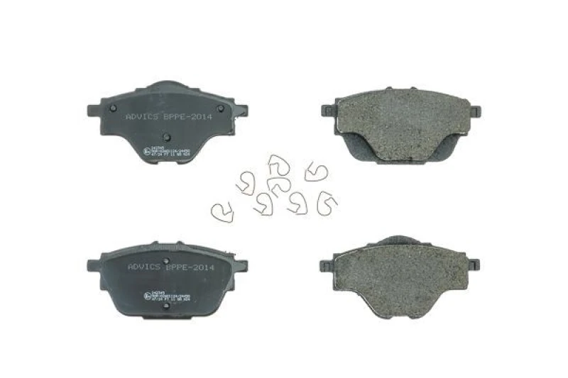 Image of AISIN Brake pad set AISIN BPPE-2014