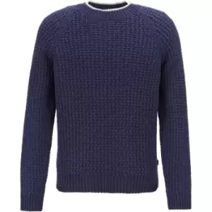 Image of Boss Favolo Knit Jumper - Blue
