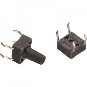 Image of Wuerth Elektronik WS TSS 430186070716 Pushbutton 12 Vdc 0.05 A 1 x OffOn momentary