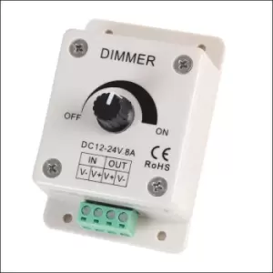 image of Tiger Power Supplies TGR-DIAL-DIM LED Dial Dimmer 12V / 24V 8A