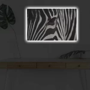 Image of 4570DHDACT-035 Multicolor Decorative LED Lighted Canvas Painting