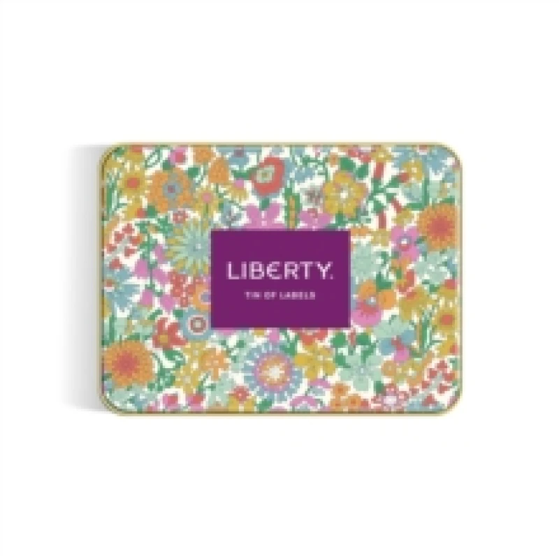 Image of Liberty Tin of Labels. Novelty book. By Galison Books