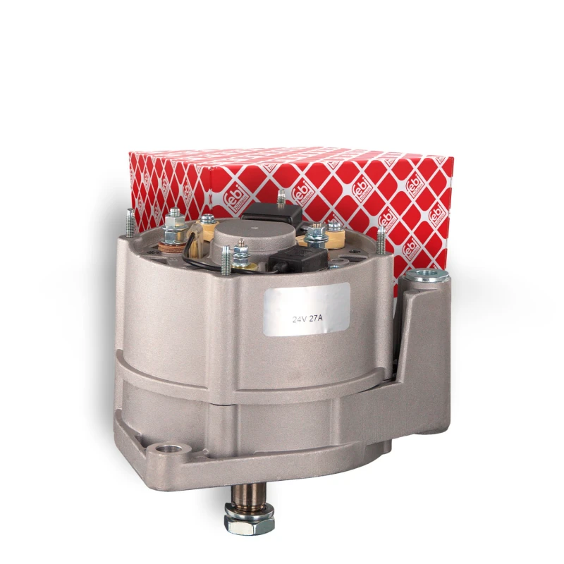 Image of FEBI BILSTEIN 100524 Generator Alternator Charging Current: 27A, Voltage: 24V Alternator (4)