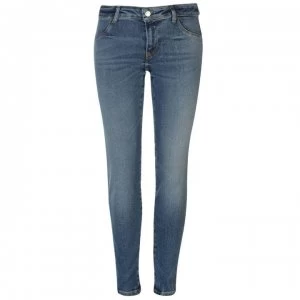 image of Guess Curve X Skinny Jeans - Crowd Wash