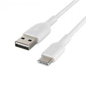 Image of Belkin CAB001BT3MWH USB cable 3m USB A USB C White
