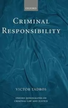 Image of Criminal Responsibility by Victor Tadros