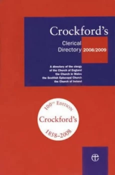 Image of Crockfords Clerical Directory 2008/2009 by Church of England Book