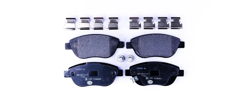 Image of HELLA Brake pad set HELLA 8DB 355 013-371