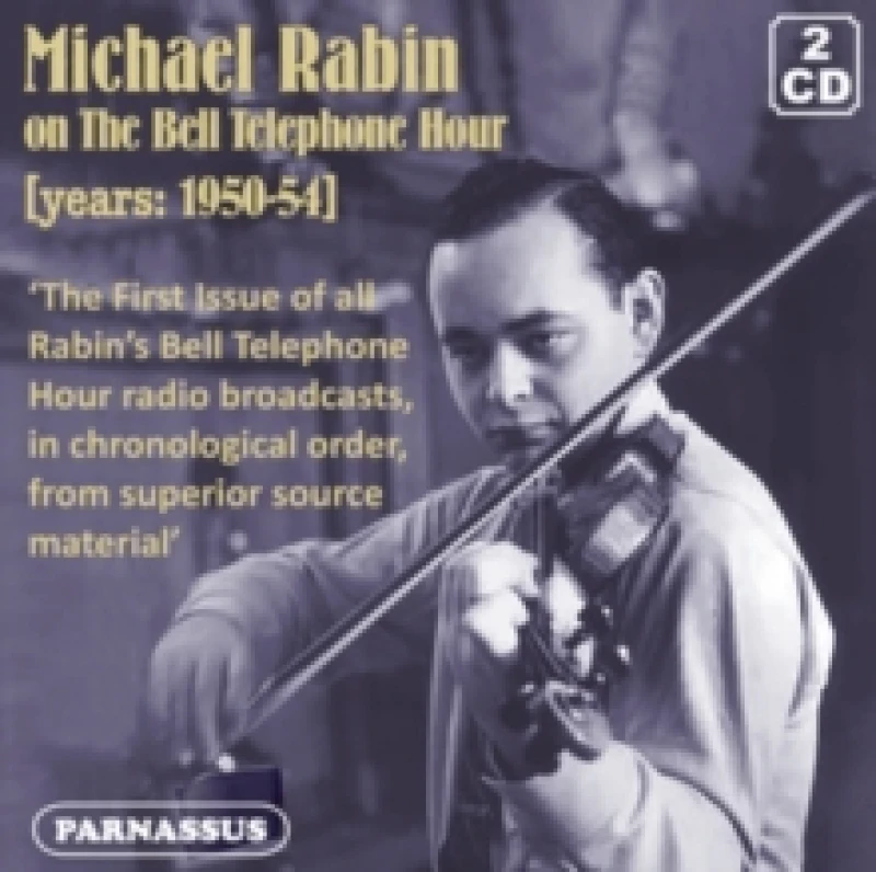 Image of Michael Rabin On the Bell Telephone Hour (Years: 1950-54) CD / Album