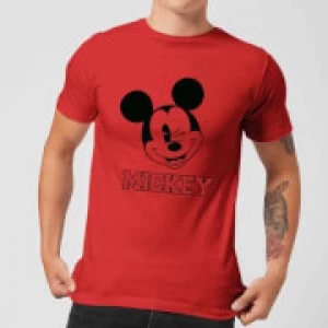 Image of Disney Mickey Mouse Since 1928 T-Shirt - Red - L