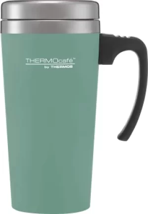 image of Thermos ThermoCafe Soft Touch Travel Mug 420ml Duck Egg