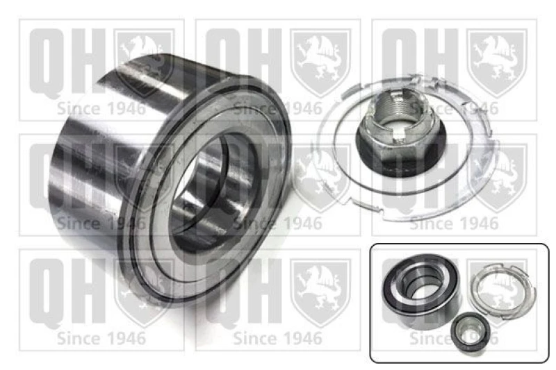 Image of QUINTON HAZELL Wheel bearing kit QUINTON HAZELL QWB1313