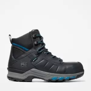 Image of Timberland Pro Hypercharge 6" Composite Safety Toe Work Boot For Men In Black/blue Black, Size 10