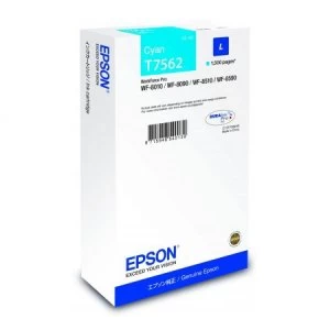 Image of Epson T7562 Cyan Ink Cartridge