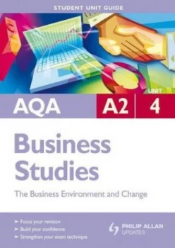 Image of Aqa A2 Business Studies. Unit 4 the Business Environment and Managing Change by Gwen Coates Book