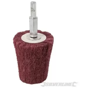 image of Silverline - 262194) Goblet Sanding Mop 75mm 240 Grit