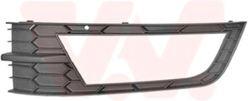 Image of VAN WEZEL Bumper grill VAN WEZEL 7624593