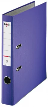 Image of Rexel Lever Arch File ECO A4 PP 50mm Purple Box 25