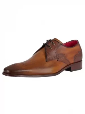Image of Leather Tejus Print Shoes