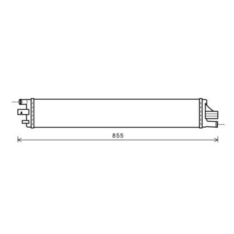 Image of Engine radiator DIEDERICHS DCM2966