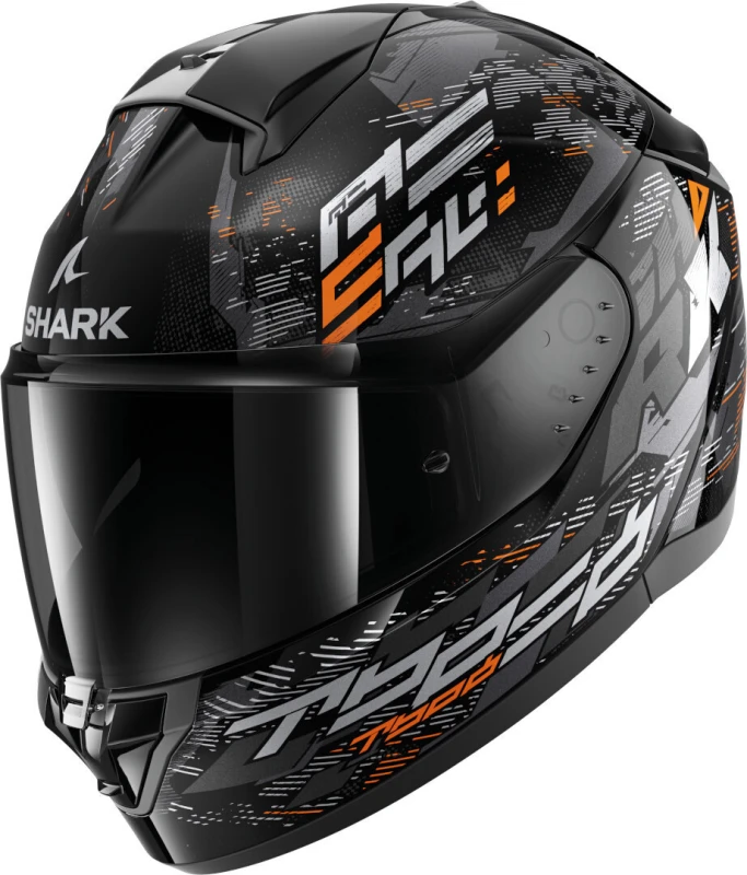 Image of Shark Ridill 2 Molokai Helmet, black-orange, Size XL for Men