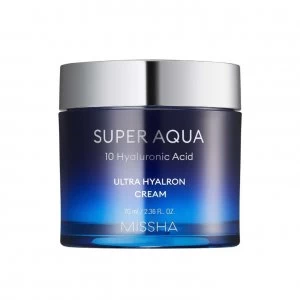 image of MISSHA - Super Aqua 10 Hyaluronic Acid Ultra Hyalron Cream - 70ml