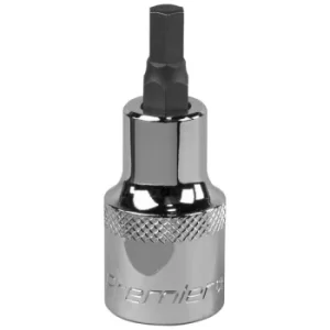 image of Sealey SBH018 Hex Socket Bit 6mm 1/2"Sq Drive