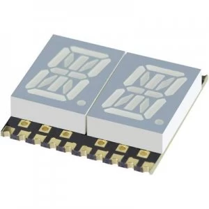 Image of Alphanumeric segment display Green 10.16mm 2 V No. of digits 2