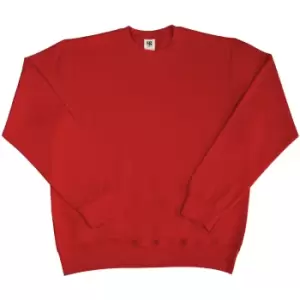 Image of SG Mens Long Sleeve Crew Neck Sweatshirt Top (S) (Green)