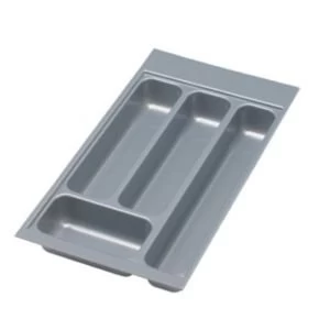 Image of IT Kitchens Grey Plastic Kitchen Utensil Tray