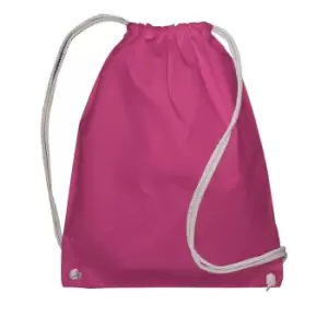 Image of Jassz Bags Drawstring Backpack (One Size) (Magenta)