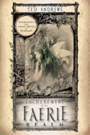 Image of enchantment of the faerie realm communicate with nature spirits and element