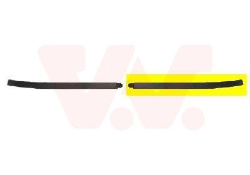 Image of VAN WEZEL Front splitter VAN WEZEL 3792501