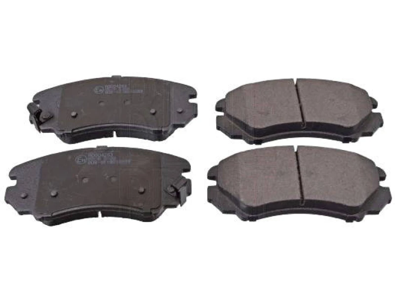 Image of Blue PRINT ADG04263 Brake pad set Front Axle, with acoustic wear warning Brake Pad Set,disc brake (402)