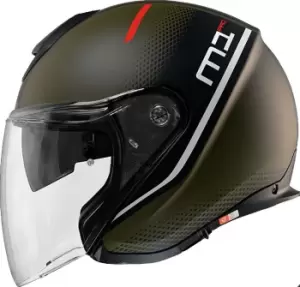 Image of Schuberth M1 Pro Mercury Jet Helmet, green, Size L, green, Size L